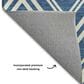 Dalyn Rug Company The Reserve TR17 Blue 2"3" x 7"6" Indoor/Outdoor Runner, , large