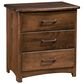 Briarwood Mission Impossible Full Panel Bed with Nightstand in Dark Roast, , large