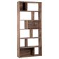 Blue Sun Designs Mariz Tall Bookcase in Natural Teak, , large