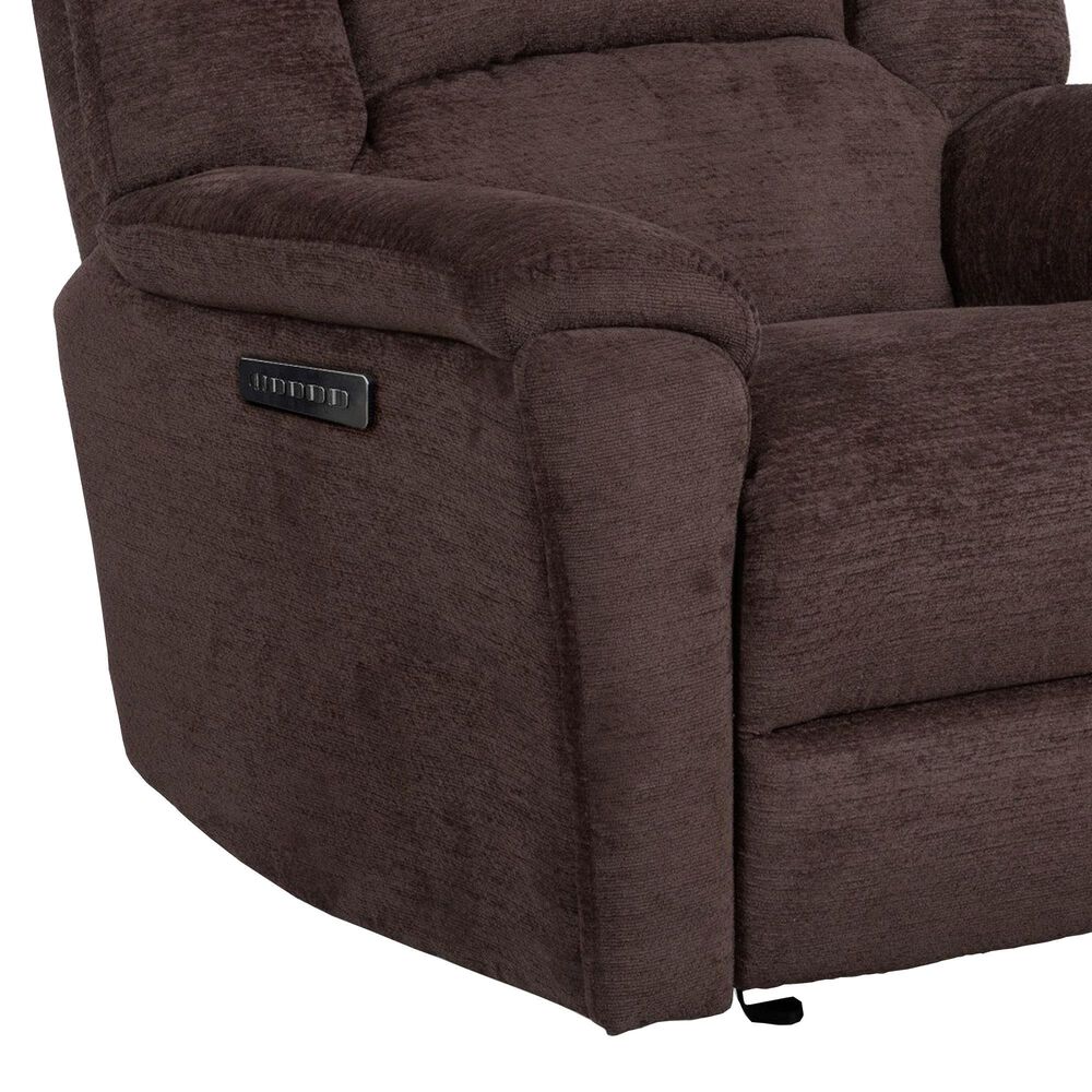 Flexsteel Plush Power Gliding Recliner with Power Headrest and Lumbar in Buffalo, , large