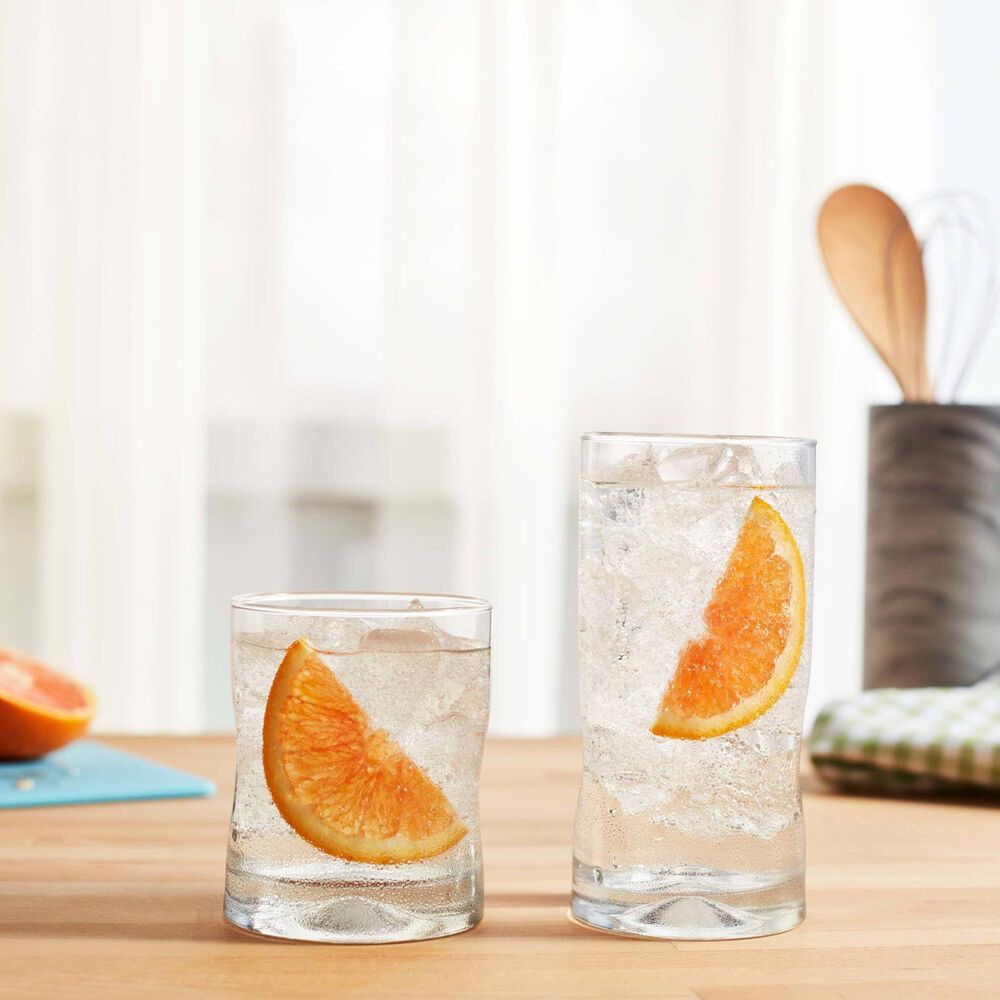 Libbey Glass Impressions Rocks 4-Piece Drinkware Set in Clear, , large
