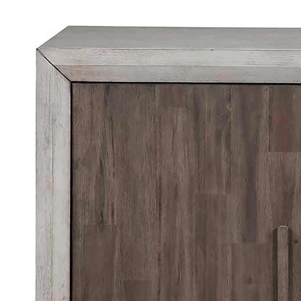 Steve Silver Abacus Server in Smokey Honey, , large