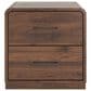 Ashley Fortlorn 2-Drawer Nightstand in Walnut Brown, , large