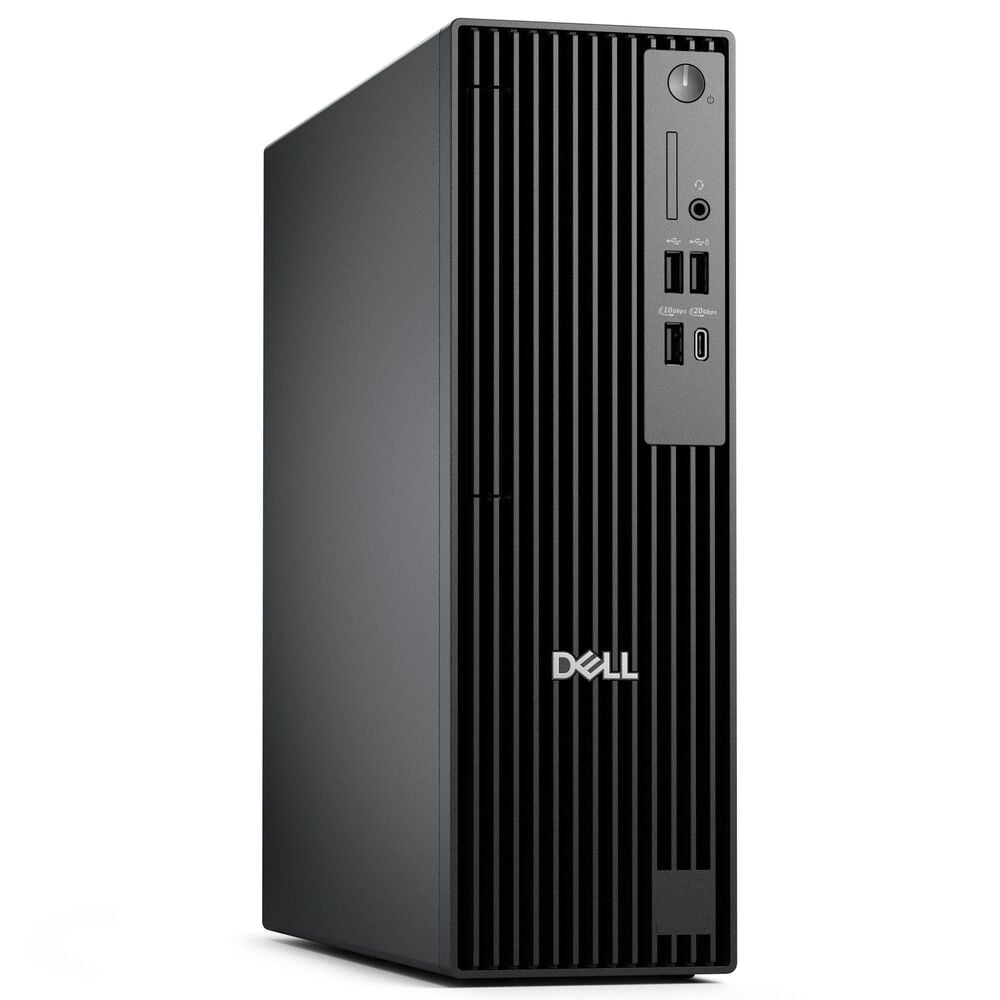 Dell Pro Slim Plus QBS1250 Desktop Computer | Intel Core Ultra 7 265 - 16GB RAM - Integrated Intel Graphics - 512GB SSD in Black, , large