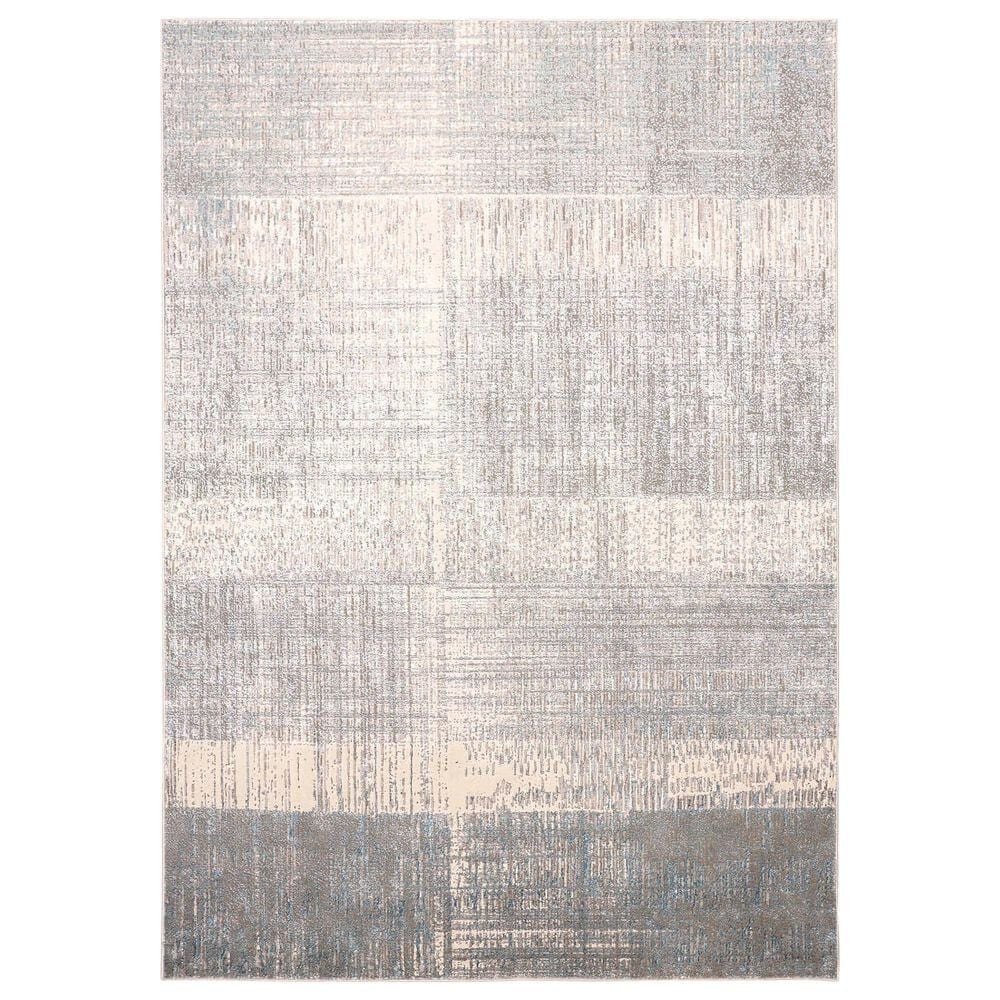 Feizy Azure 3"11" x 6" Blue and Beige Area Rug, , large
