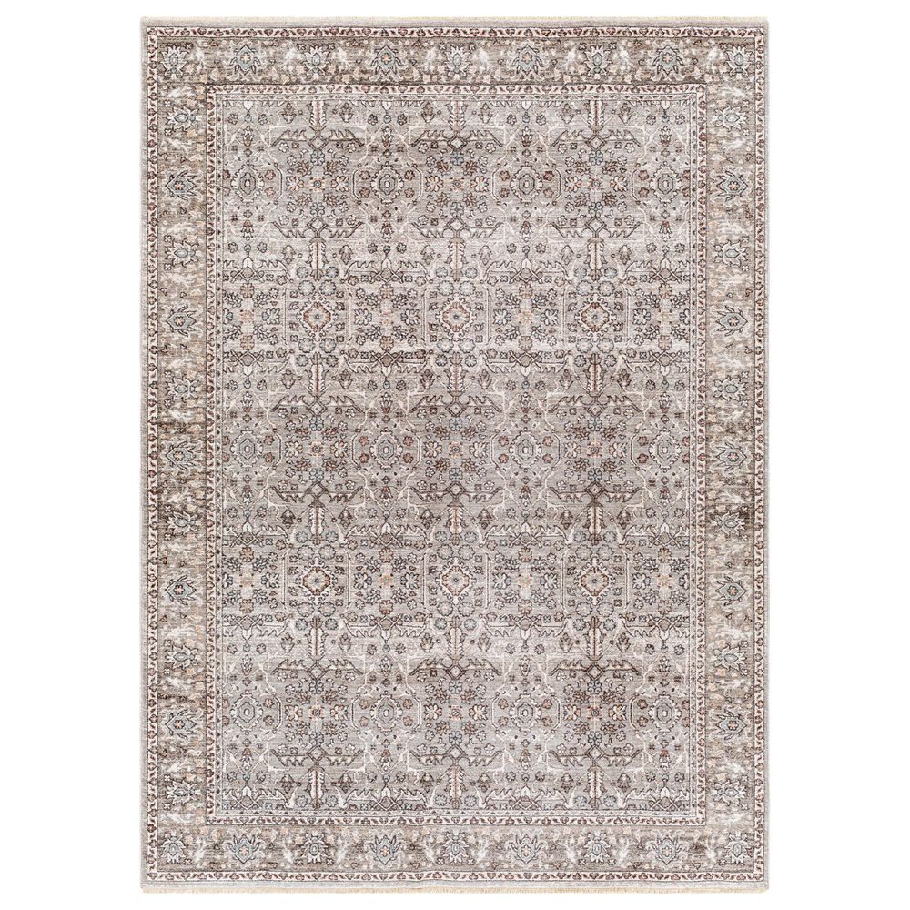 Surya Carlisle Oriental 2" x 2"11" Dusty Sage, Light Gray, Dusty Pink, Ivory, Pale Blue and Charcoal Area Rug, , large