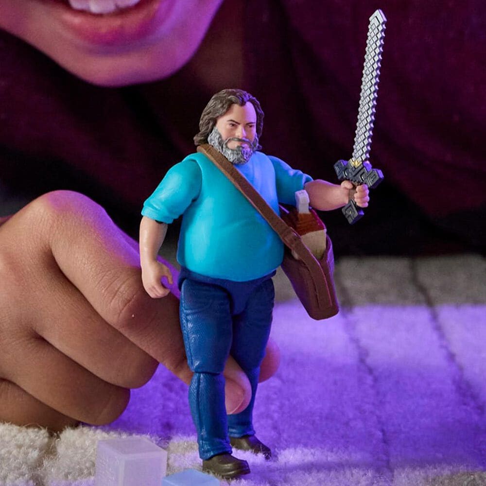 Minecraft A Minecraft Movie - 4&quot; Steve Action Figure in Multicolor, , large