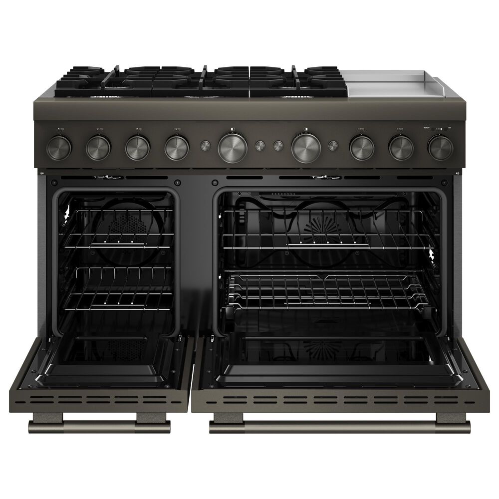 KitchenAid 6.3 Cu. Ft. Commercial-Style Dual Fuel Range in Black Ore, , large
