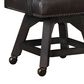 ECI FURNITURE Ashford 5 Piece Adjustable Height Game Table Set in Black, , large