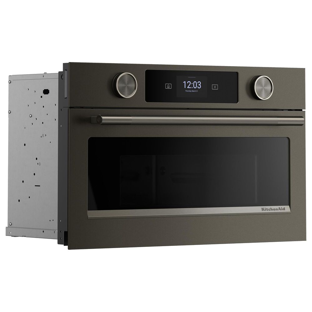 KitchenAid 1.4 Cu. Ft. Built In Microwave Oven with Air Fry in Black Ore, , large