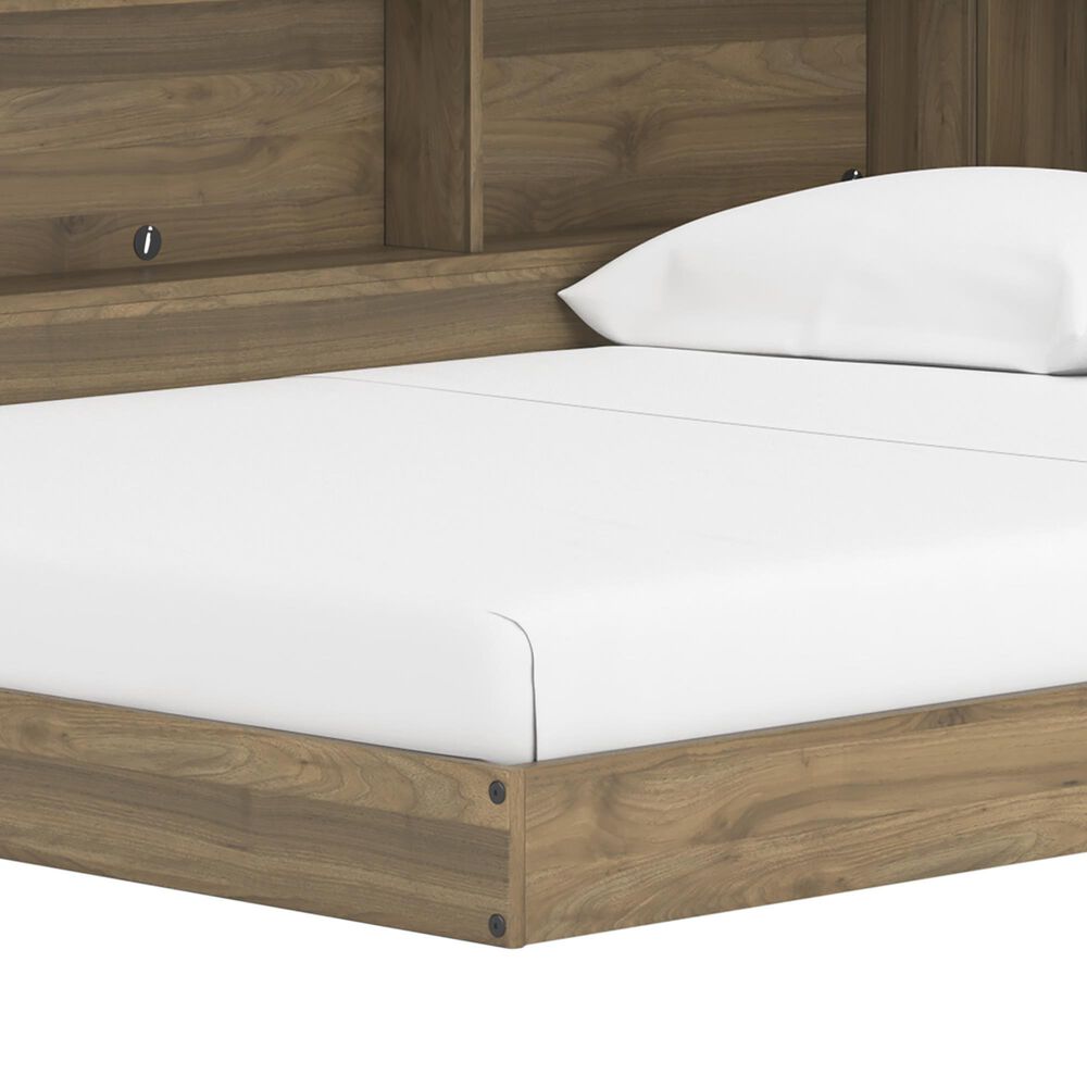 Ashley Deanlow Full Bookcase Storage Bed in Honey, , large