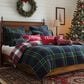Levtex Spencer Plaid 3-Piece King/California King Comforter Set in Navy, , large
