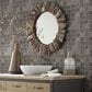 Shaw Oasis Dark Grey 13" x 13" Ceramic Mosaic Tile, , large