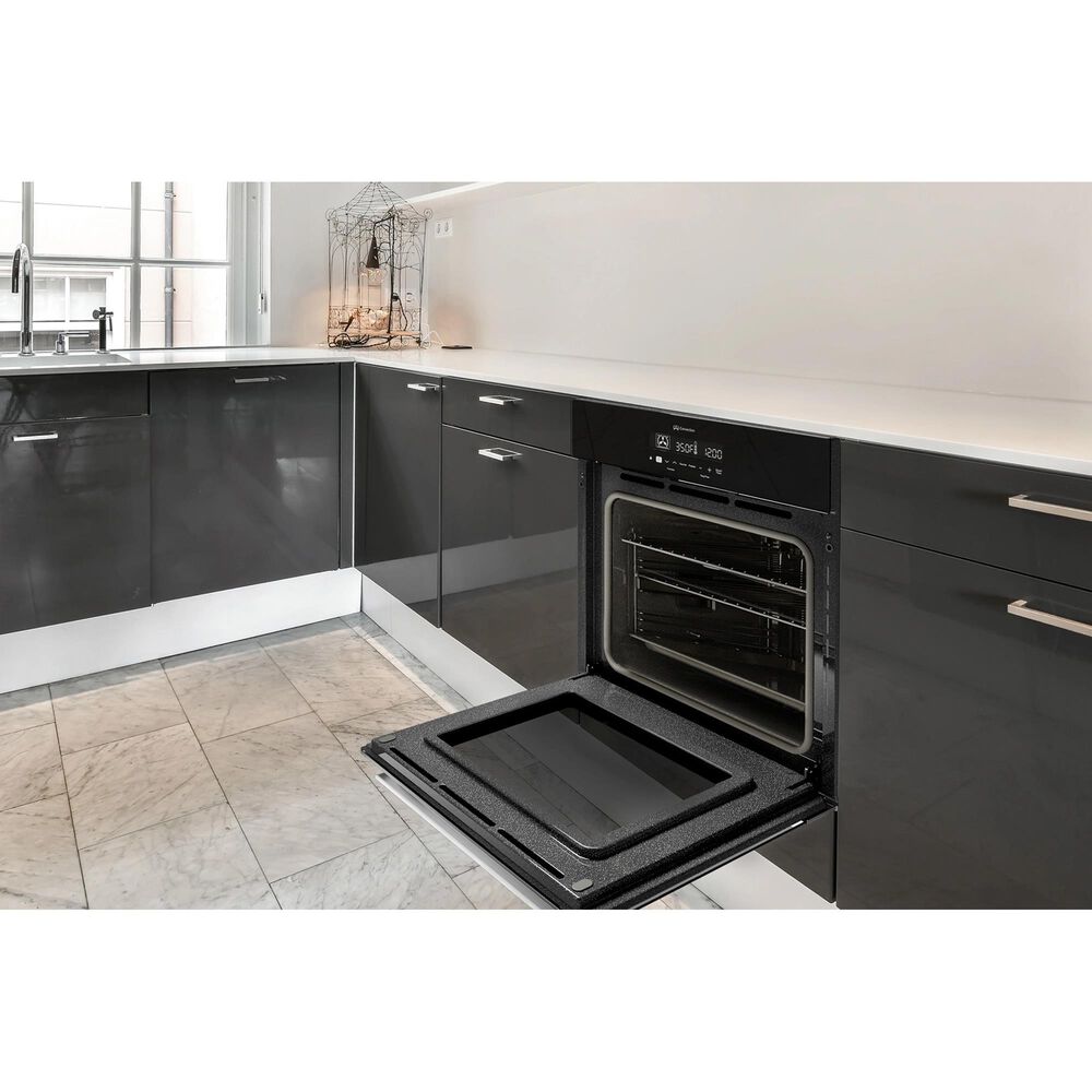 Sharp 24" Built-In Single Electric Wall Oven with European Convection in Stainless Steel, , large