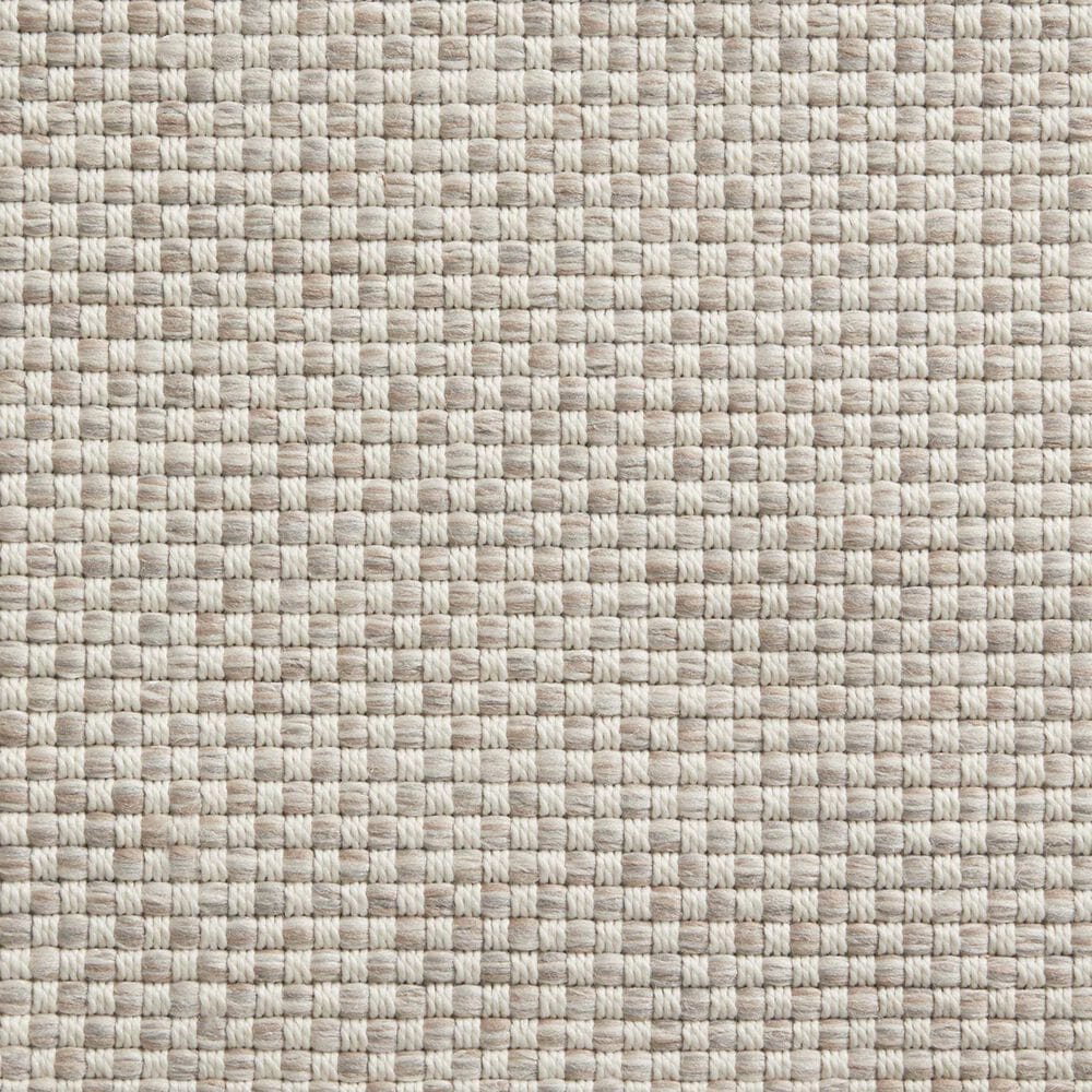 Amber Lewis x Loloi Malibu MAB-05 8&#39;10&quot; x 12&#39;2&quot; Ivory and Dove Indoor/Outdoor Area Rug, , large