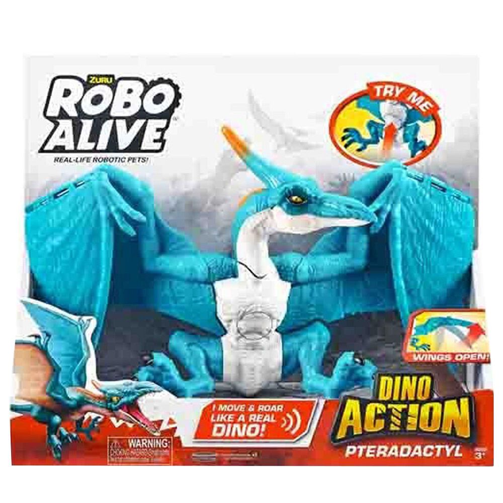 Zuru Robo Alive Dino Pteradactyl Robotic Dinosaur Toy, , large