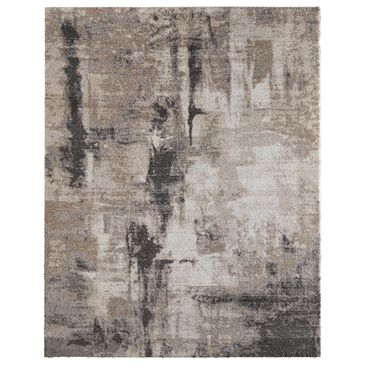 Feizy Richmond Gray and Brown 1"8" x 2"10" Area Rug, , large