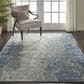 Nourison Prismatic PRS17 7"9" x 9"9" Denim Area Rug, , large