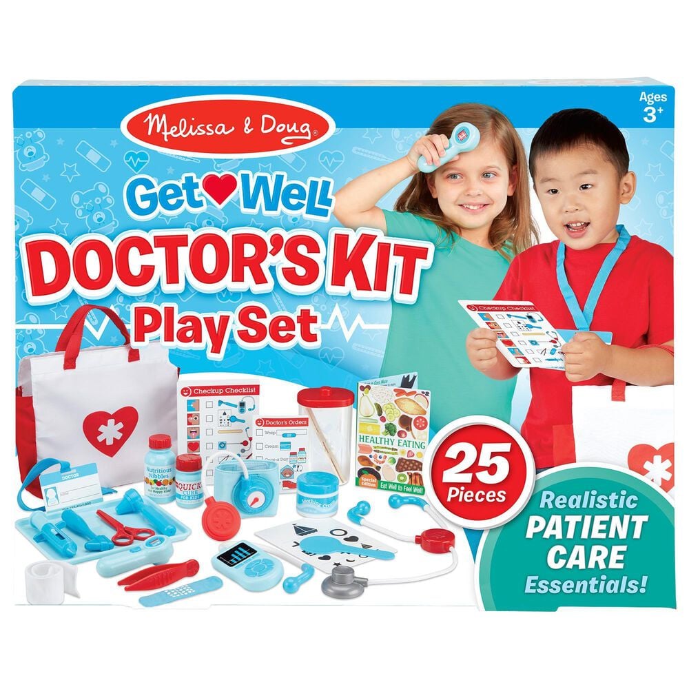 Melissa &amp; Doug Get Well Doctor&#39;s Kit Play Set, , large