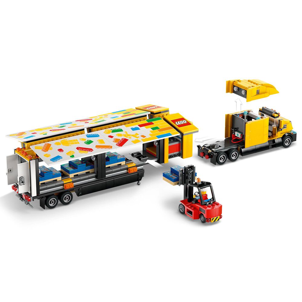 LEGO City Yellow Delivery Truck, , large