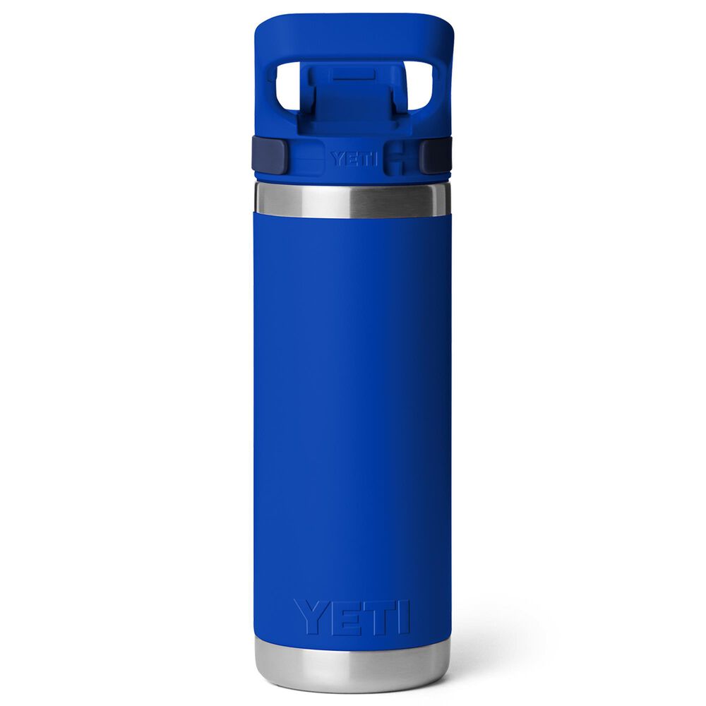 YETI Rambler 18 Oz Water Bottle with Flip Chug Cap in Royal Blue, , large