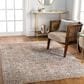 Surya Carlisle Oriental 3"11" x 5"11" Dusty Pink, Medium Brown, Cream, Pale Blue, Light Sage and Charcoal Area Rug, , large