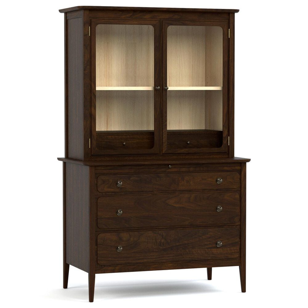 Stickley Furniture Hudson Valley Two-Door Hutch in Dark Roast, , large