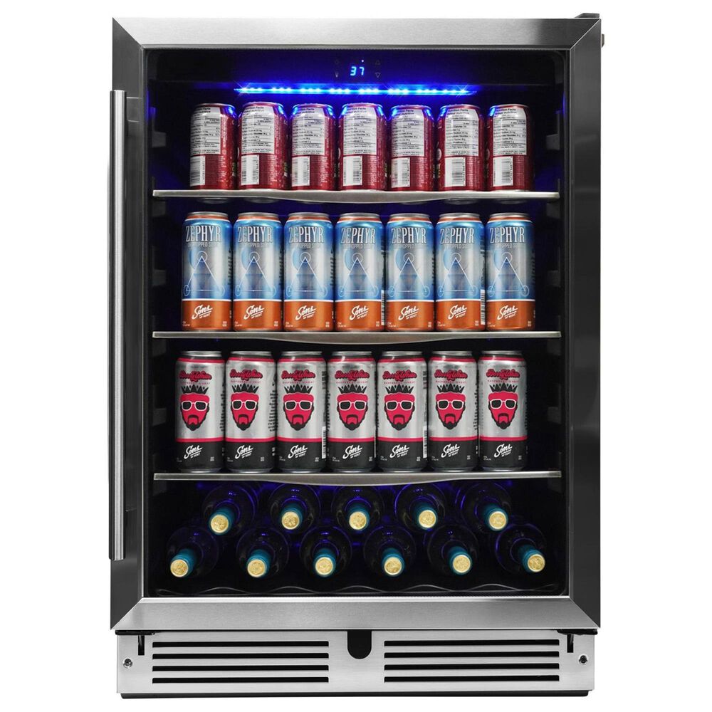 Danby 5.7 Cu. Ft. Under Counter Beverage Center in Stainless Steel, , large