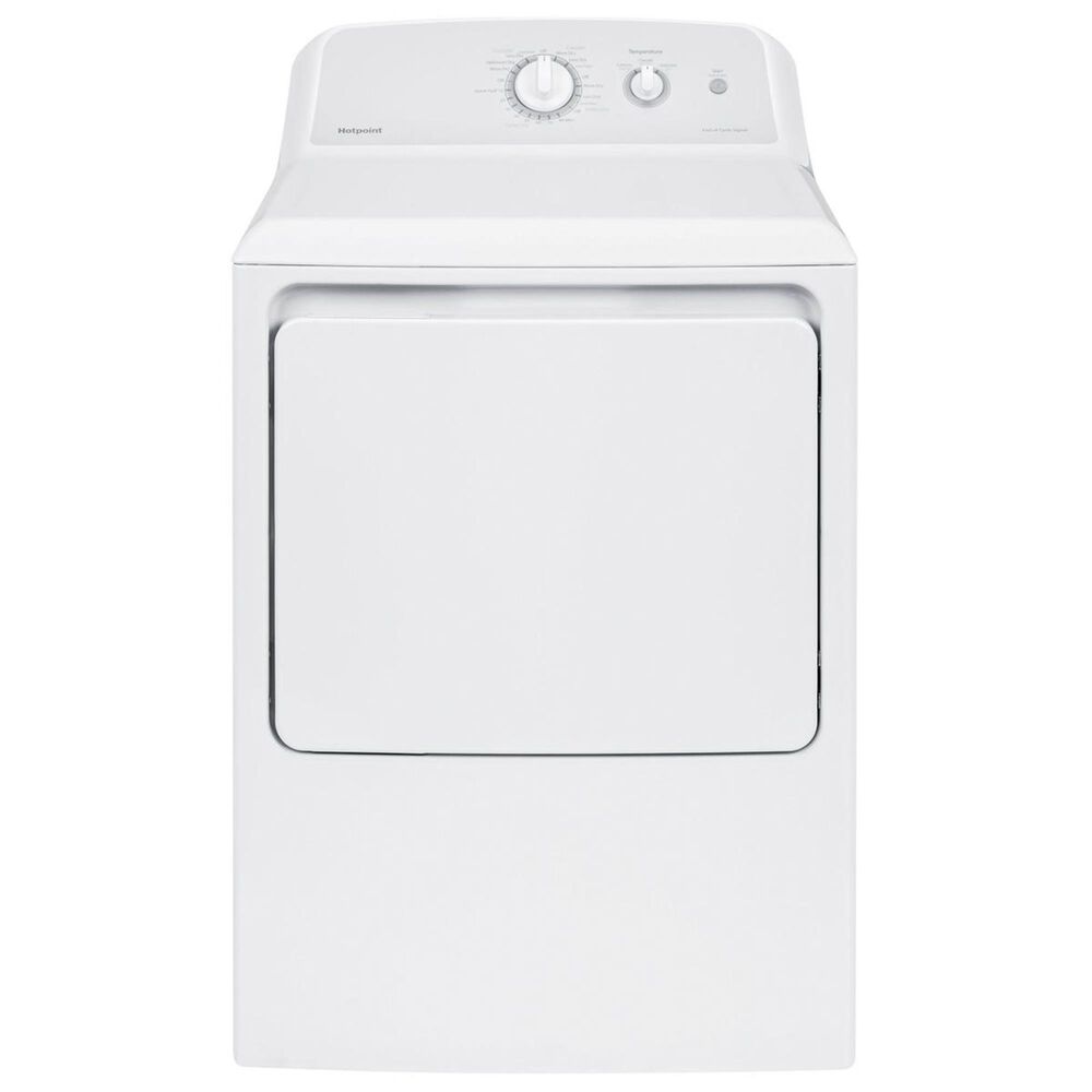 Hotpoint 6.2 Cu. Ft. Electric Dryer in White, , large