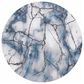 Safavieh Craft CFT877L 10" Round Grey and Blue Area Rug, , large