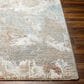 Surya Brunswick Taupe, Gray, Cream, Blue, Light Slate and Seafoam 12" x 15" Area Rug, , large