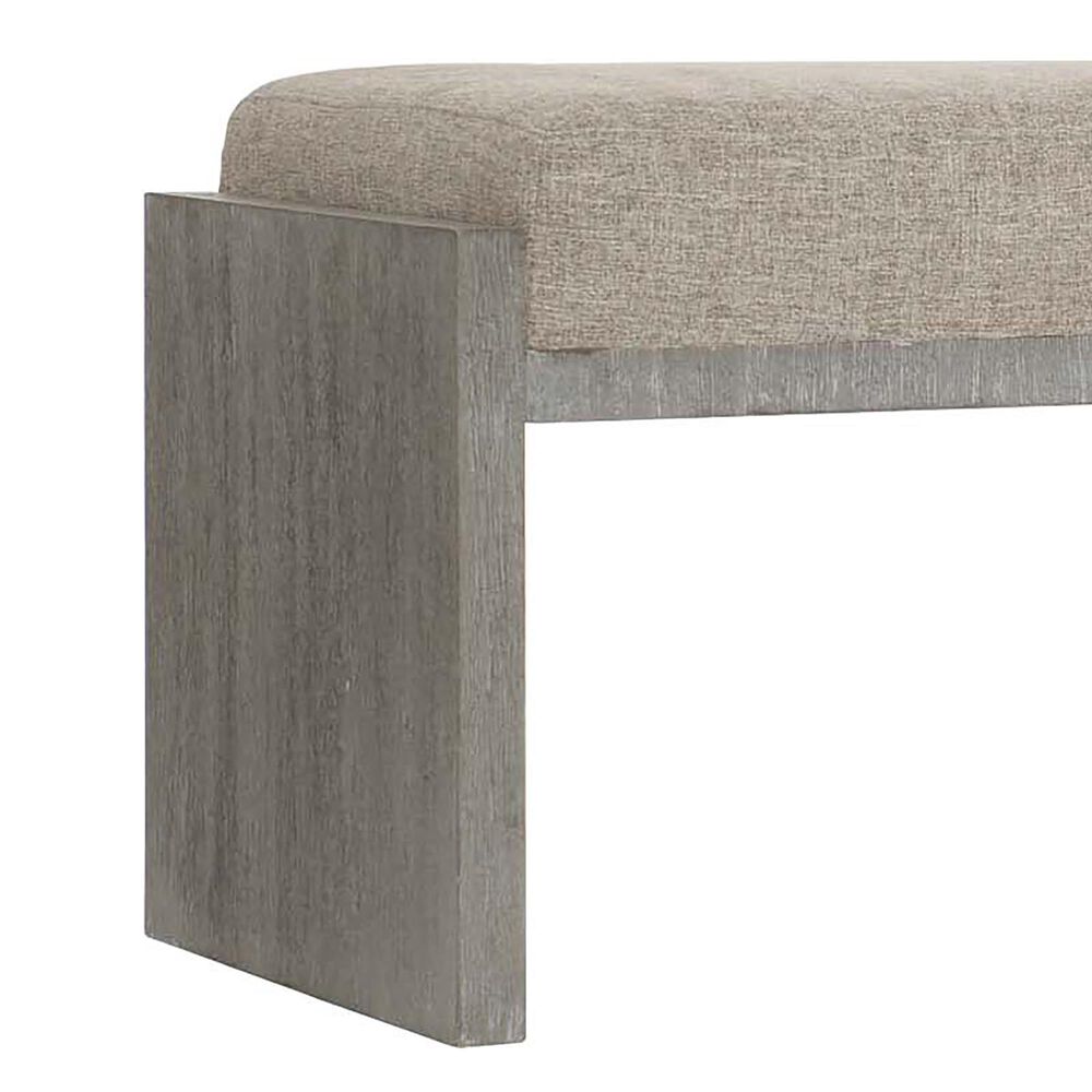 Bernhardt Foundations Bench in Dark Shale, , large