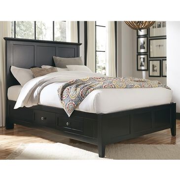 Urban Home Paragon Queen Storage Bed in Black, , large