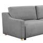 Lifestyle Solutions Glenmont Convertible Sofa in Grey, , large