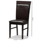 Baxton Studio Thea Side Chair in Dark Brown (Set of 2), , large