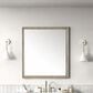 James Martin Vanities Glenbrooke 36" Rectangular Mirror in Whitewashed Oak, , large
