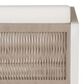 Linon Home Decor Claiborne Patio Arm Chair in Soft White, , large