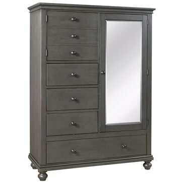 Riva Ridge Oxford 4 Drawer Wardrobe in Peppercorn, , large