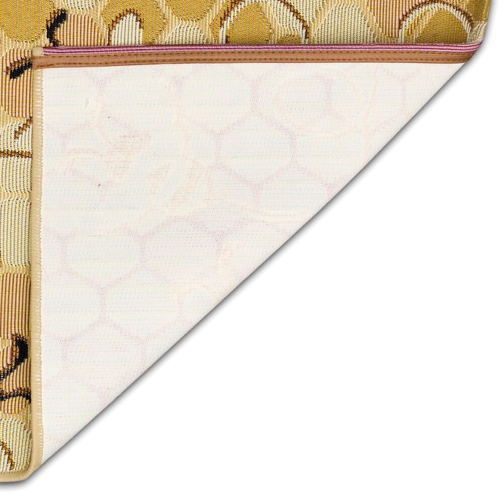 Trans-Ocean Import Liora Manne Esencia Bee Honey 2&#39; x 2&#39;10&quot; Indoor/Outdoor Area Rug, , large