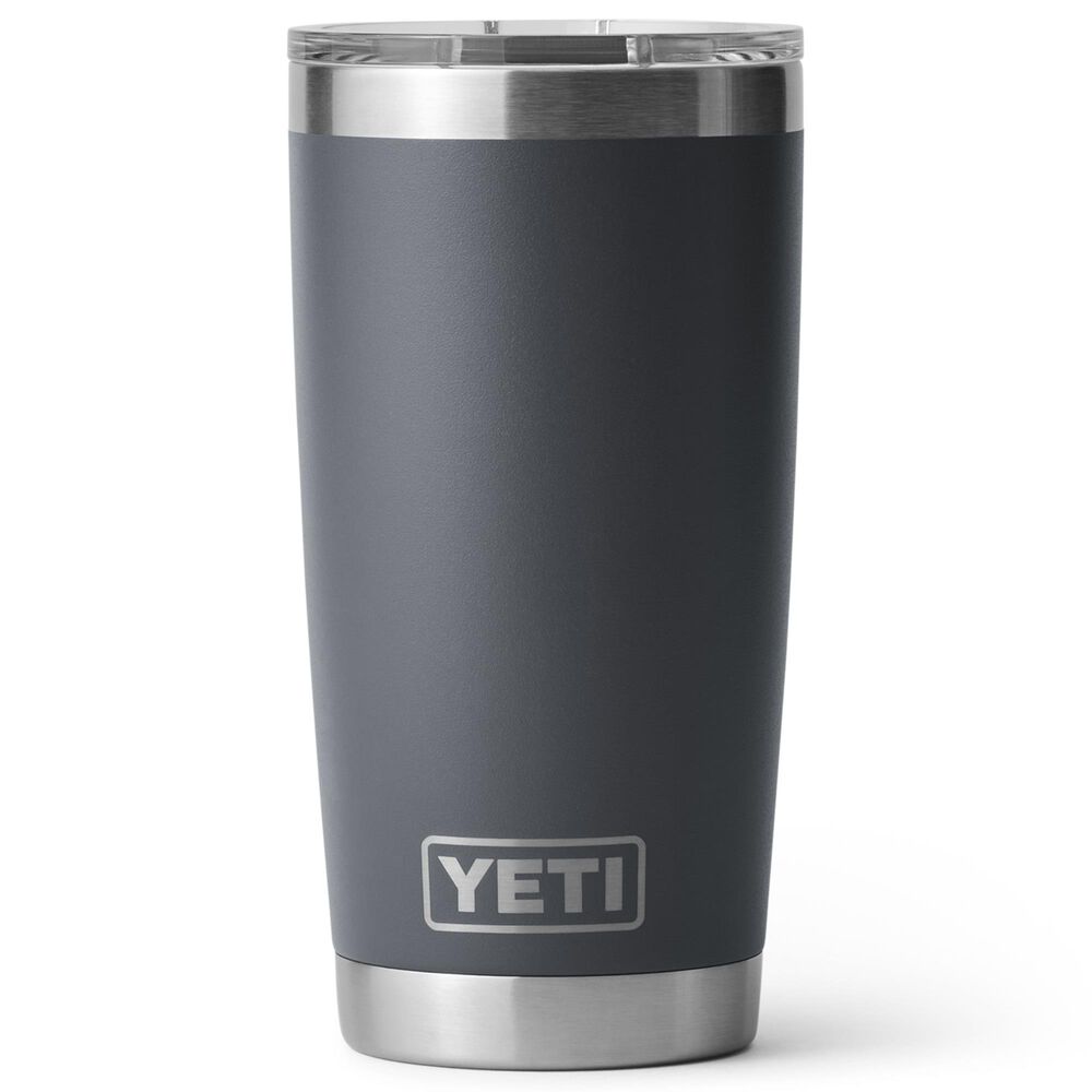 YETI Rambler 10 oz Mug Stainless Steel w/ MagSlider Lid Granite Grey Gray