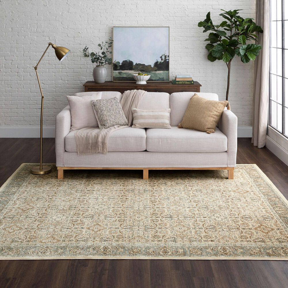 Karastan Divina Virtuous 5&#39; x 7&#39;10&quot; Grey Area Rug, , large