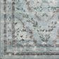 Rifle Paper Co Crafted by Cloth and Company Courtyard 2" x 5" Chateau Blue Runner, , large