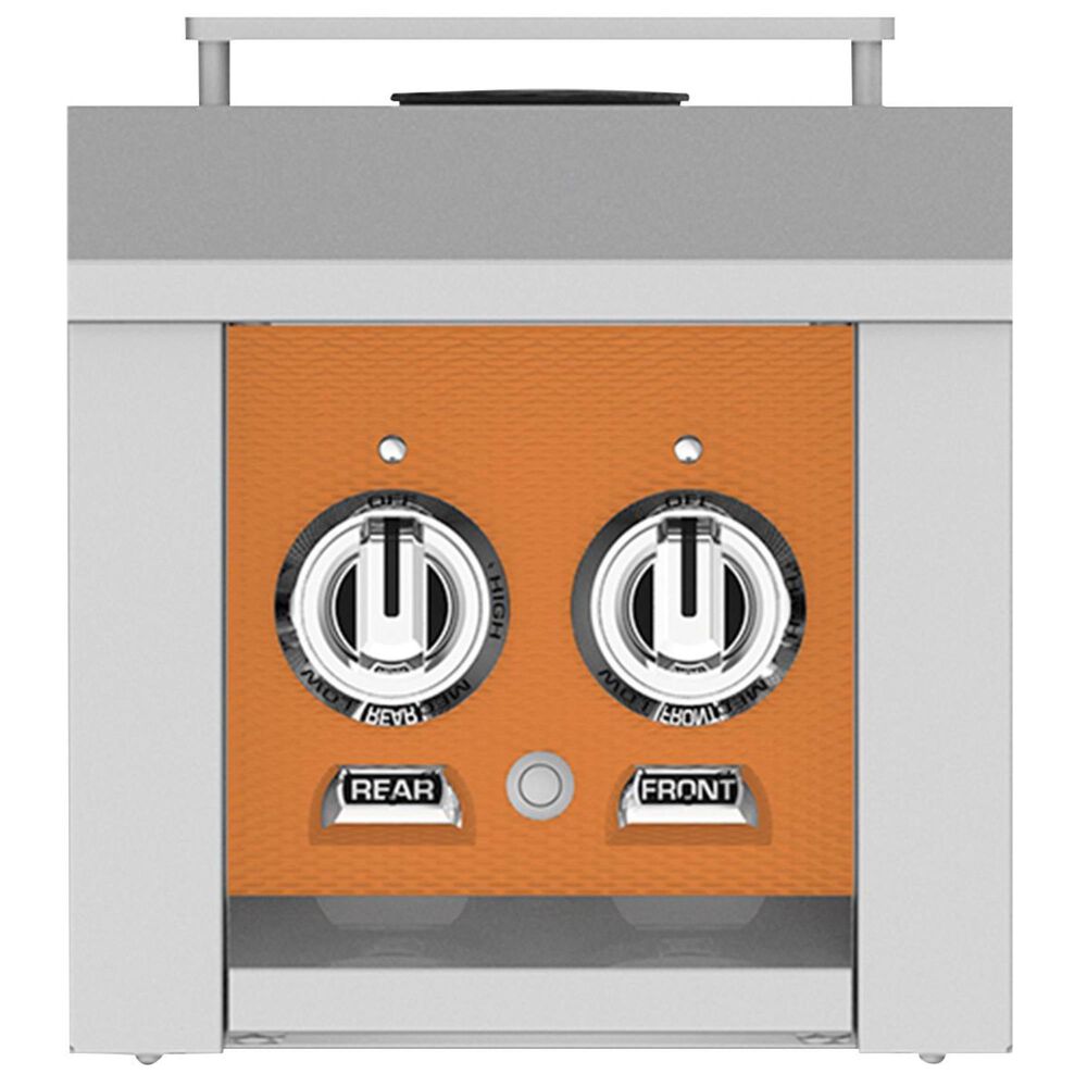 Hestan 12" Built-In Liquid Propane Double Side Burner in Citra Orange, , large