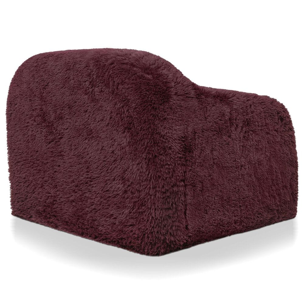 Furniture of America Phael Accent Chair in Red Wine, , large