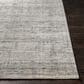 Surya Presidential PDT-2308 Dusty Sage, Gray, Charcoal, Ivory, Wheat, Ice Blue, Blue, Light Olive, Saffron and Orange 8"10" x 12"10" Area Rug, , large