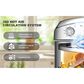 HOMLUX 12.5 Qt 7-In-1 Convection Toaster Oven in Silver, , large