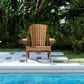 Homlux Patio Adirondack Chair in Natural, , large