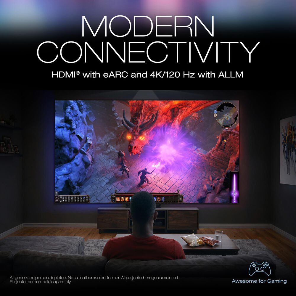 Epson Home Cinema LS11000 4K PRO-UHD Laser Projector in White, , large