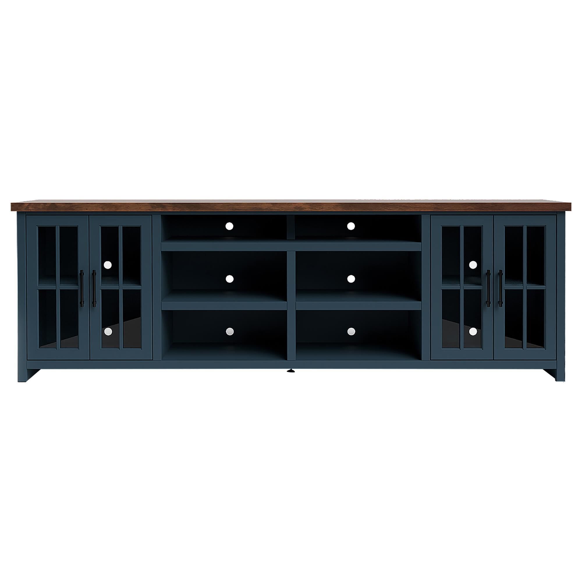 Belle blue 70 store inch tv stand