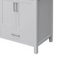 Lexora Home Jacques 30" Single Bathroom Vanity in White with 2 cm White Quartz Top and Rectangular Sink, , large